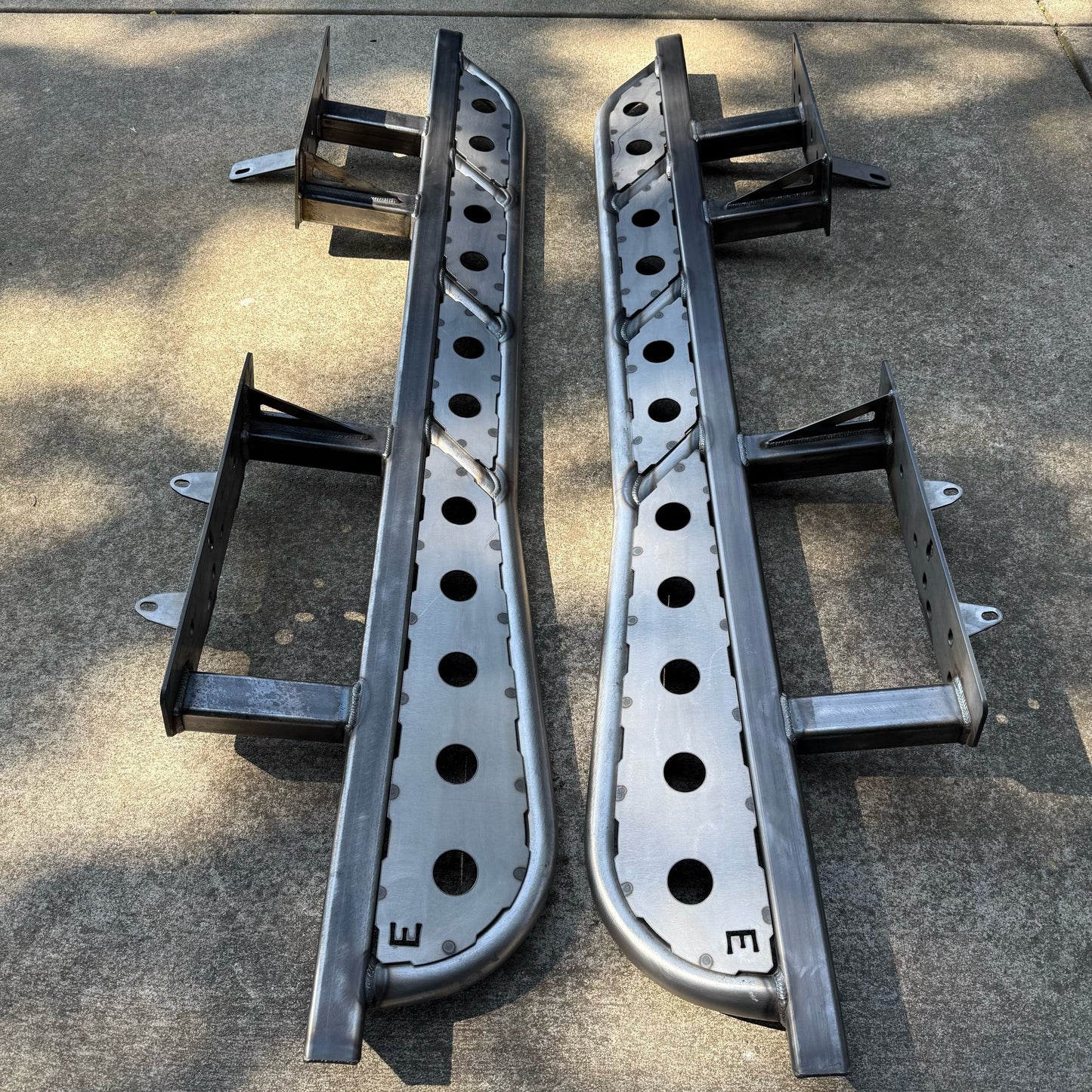 2003-2009 Lexus GX470 Bolt On Rock Sliders With Kickout