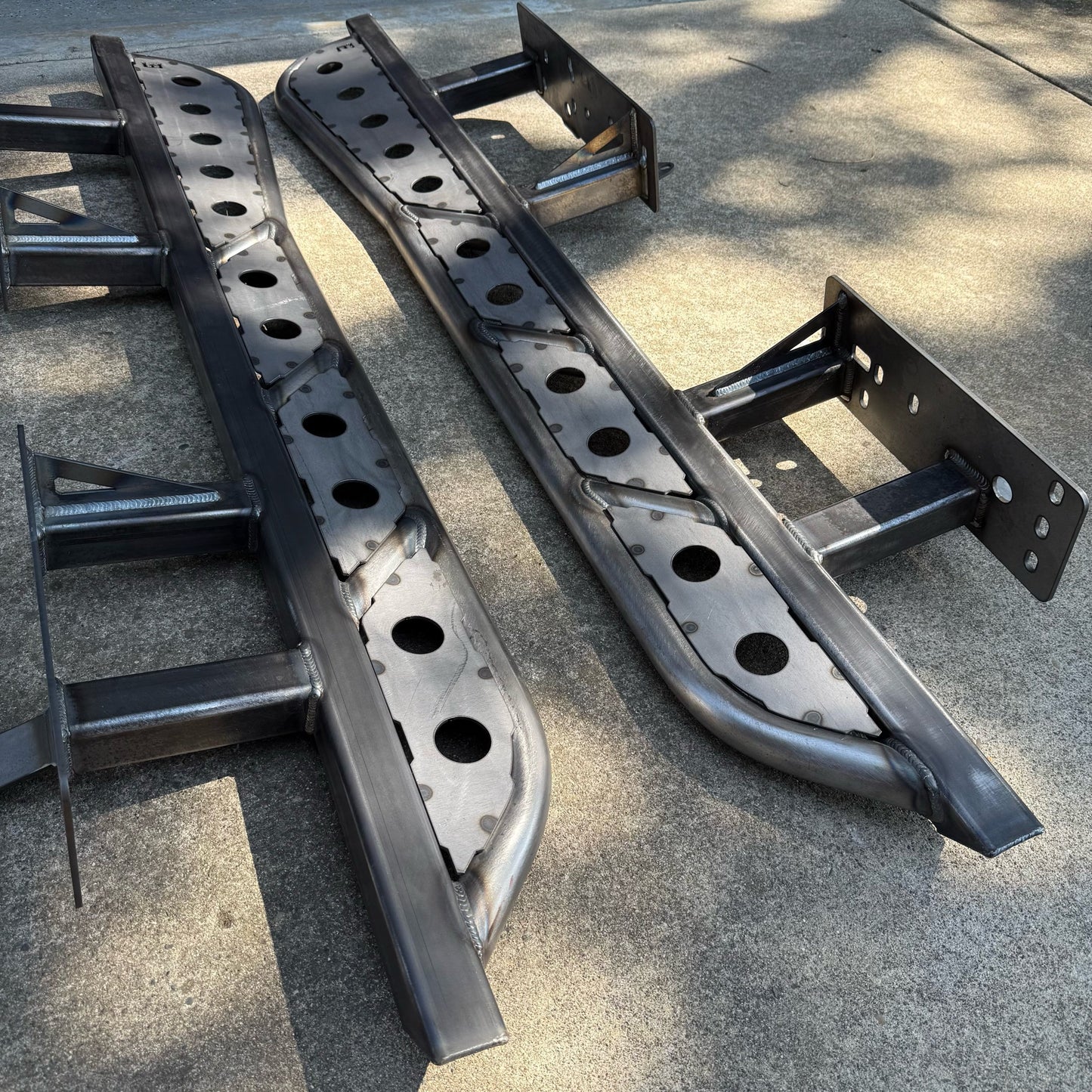 2003-2009 Lexus GX470 Bolt On Rock Sliders With Kickout