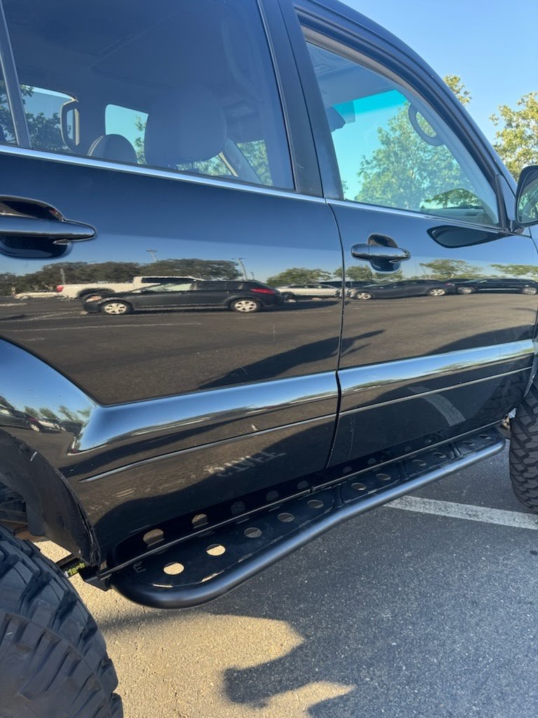 2003-2009 Lexus GX470 Bolt On Rock Sliders With Kickout