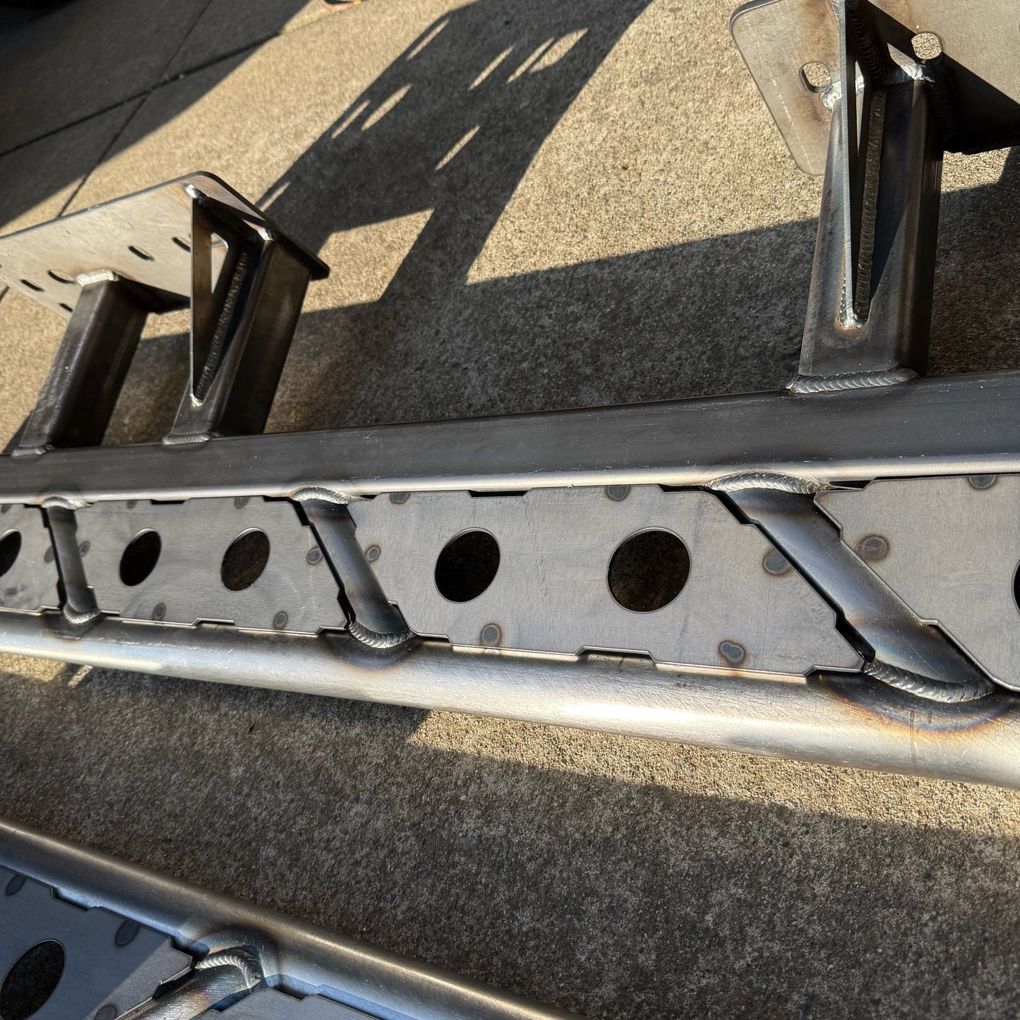 2003-2009 Lexus GX470 Bolt On Rock Sliders With Kickout