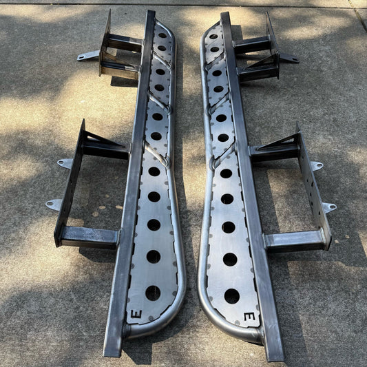 2003-2009 Lexus GX470 Bolt On Rock Sliders With Kickout
