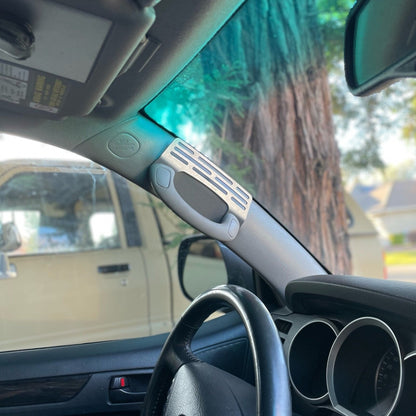 2003-2009 Toyota 4Runner (4th Gen) A-Pillar Grab Handle Accessory Mount For Phones Ham Radios Switch’s Winch Controller Overlanding