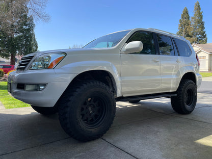 2003-2009 Lexus GX470 Bolt On Rock Sliders With Kickout